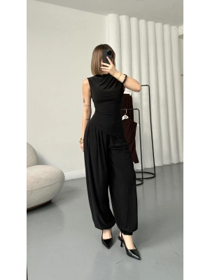 Freya Şalvar Takım - Siyah