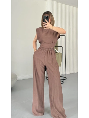 Senna Vatkalı Takım - Kahve