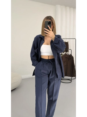 Minna Keten Takım - Lacivert