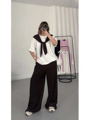 Gwen Parçalı Takım - Kahve