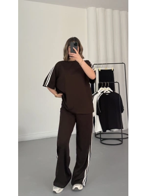 Breela Şeritli Takım - Kahve