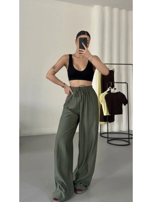 Oliver Salaş Pantolon - Yeşil