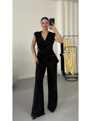 Luna Kruvaze Takım - Siyah