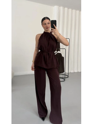 Susan Halter Takım - Bordo