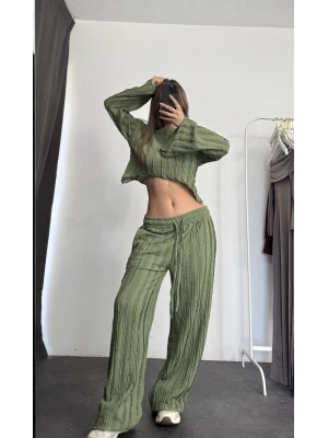 Abby İspanyol Kol Takım - Yeşil