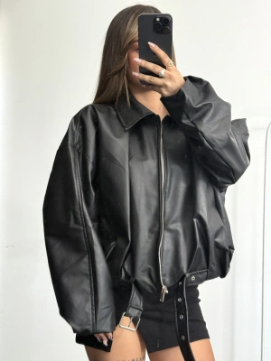 Ada Deri Ceket - Siyah