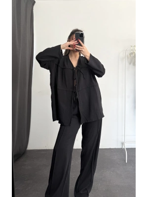 Alfie Oversize Takım - Siyah