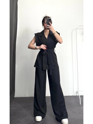 Alice Yelekli Takım - Siyah