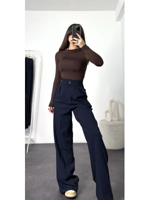 Anita Maskülen Palazzo Pantolon - Lacivert