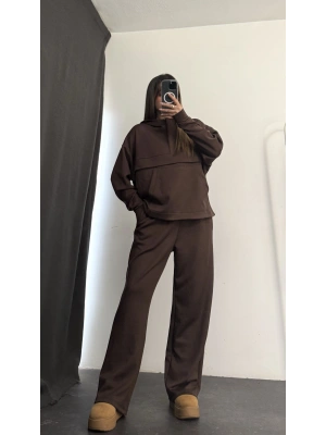 Aria Kangru Cep Takım - Kahve