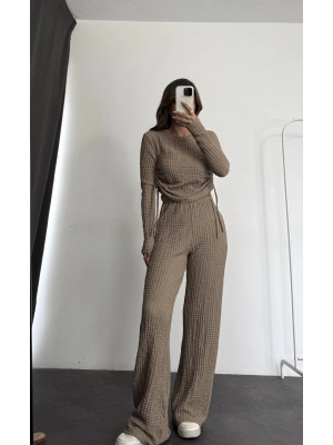 Bambi Büzgülü Takım - Vizon