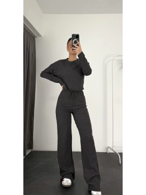 Basic Gofre Takım - Antrasit