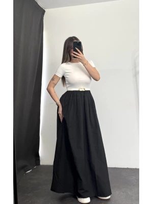 Belinda Maxi Elbise - Siyah