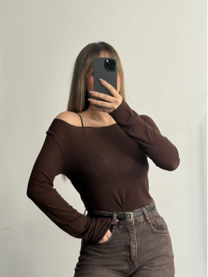 Camila Salaş Bluz - Kahve