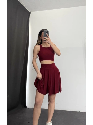 Candy Takım - Bordo