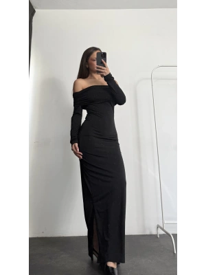 Cate Madonna Elbise - Siyah