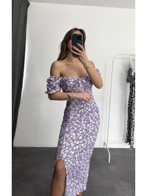 Çıtır Madonna Elbise - Lila