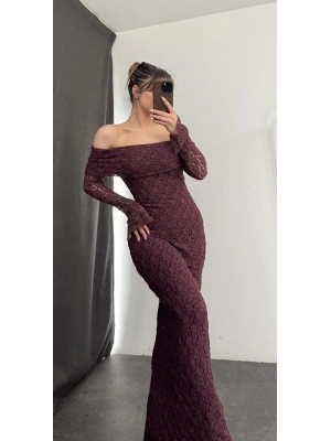 Dantel Madonna Elbise - Gül Kurusu