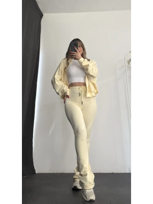 Darcy İspanyol Eşofman Takımı - Sarı