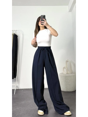 Elena Keten Palazzo Pantolon - Lacivert