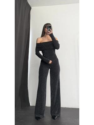 Elenor Simli Madonna Takım - Siyah