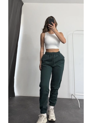 Eve Şardonlu Eşofman - Haki