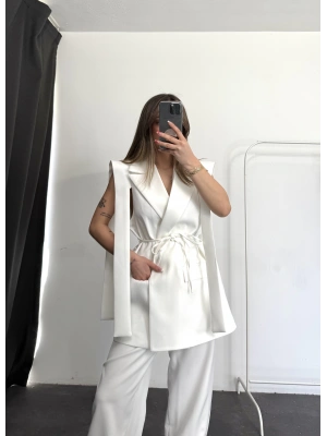 Evens Ceket Takım - Beyaz