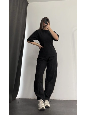 Flora Takım - Siyah