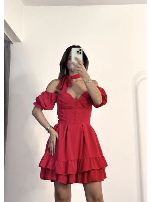 Gloria Elbise - Kırmızı