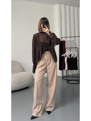 Greta Pensli Palazzo Pantolon - Bej