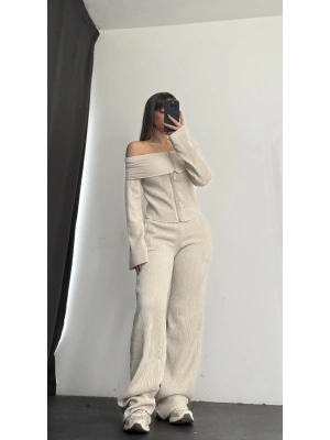 Irina Madonna Takım - Bej