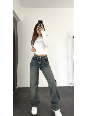 Jazz Wide Leg Jean - Tintli