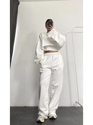 Julia Üçlü Basic Takım - Beyaz