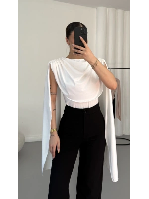 July Bodysuit - Beyaz