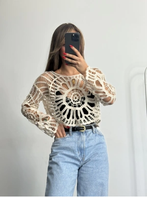 June Ajurlu Bluz - Taş