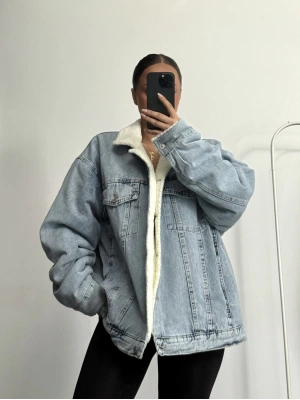 Kenedy Kürklü Kot Ceket