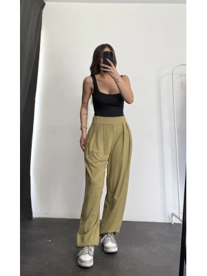 Laly Şalvar Pantolon - Yeşil