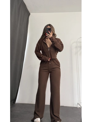 Lily Eşofman Takımı - Kahve