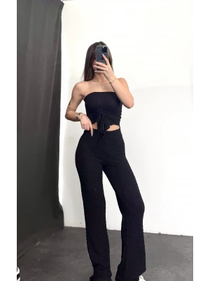 Lima Bağlamalı Takım - Siyah