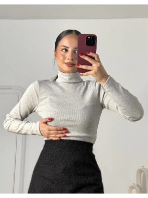 Loi Boğazlı Bluz - Gri