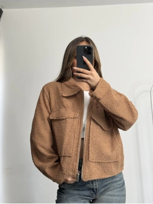 Lora Bukle Ceket - Kahve