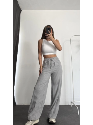 Madison Triko Pantolon - Gri