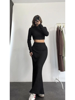 Maria Etekli Takım - Siyah