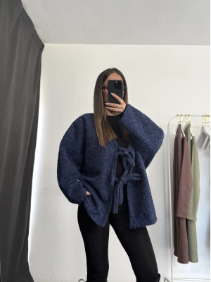 Merry Fiyonklu Ceket - Lacivert