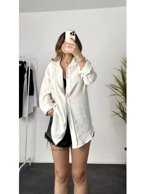 Monica Gömlek- Beyaz