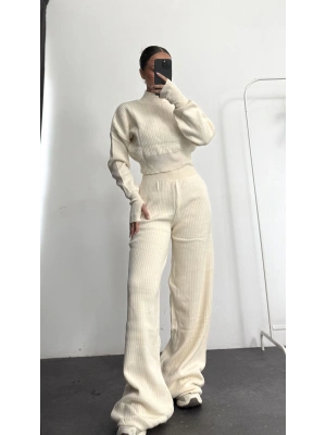 Monica Triko Takım - Bej