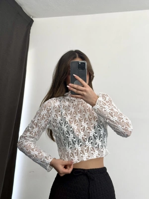 Olala Dantel Bluz - Beyaz