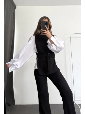 Pien Balon Kol Takım - Siyah