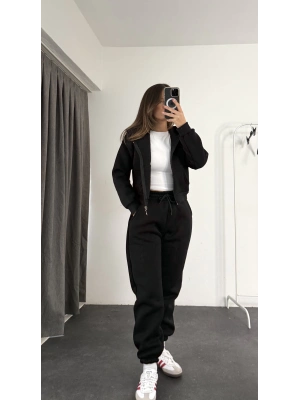 Poppy Eşofman Takımı - Siyah