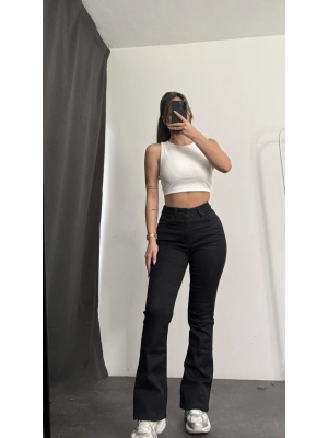 Rick İspanyol Jean - Siyah